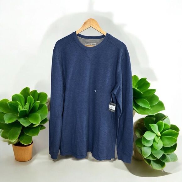 Eddie Bauer Blue Long Sleeve Tee - Picture 1 of 5